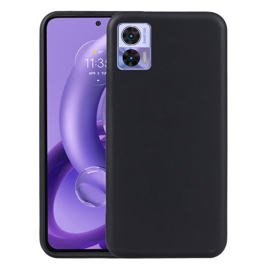 For Motorola Edge 40 Neo TPU Phone Case(Black)