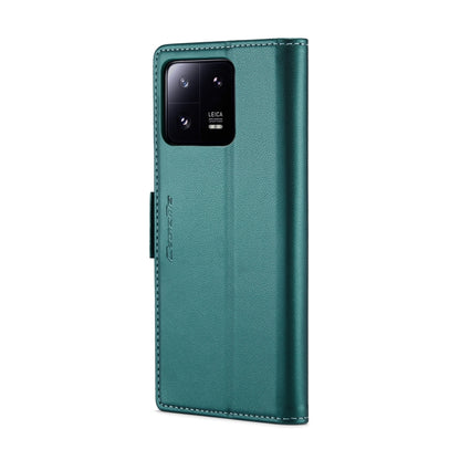 For Xiaomi 13 Pro CaseMe 023 Butterfly Buckle Litchi Texture RFID Anti-theft Leather Phone Case(Pearly Blue) - Xiaomi Cases by CaseMe | Online Shopping UK | buy2fix