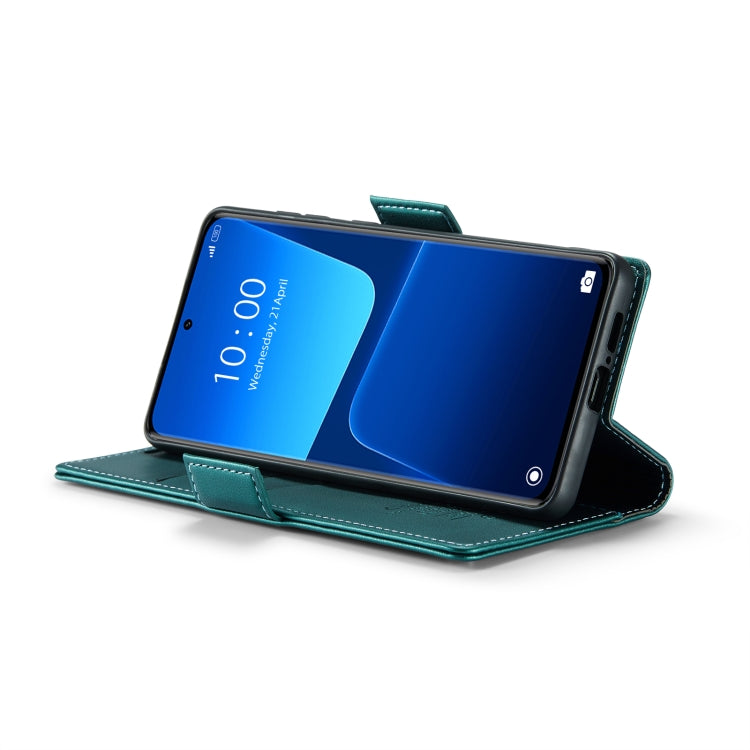 For Xiaomi 13 Pro CaseMe 023 Butterfly Buckle Litchi Texture RFID Anti-theft Leather Phone Case(Pearly Blue) - Xiaomi Cases by CaseMe | Online Shopping UK | buy2fix