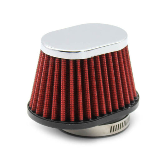 60mm XH-UN073 Mushroom Head Style Car Modified Air Filter Motorcycle Exhaust Filter(Red) - Air Intake System by buy2fix | Online Shopping UK | buy2fix