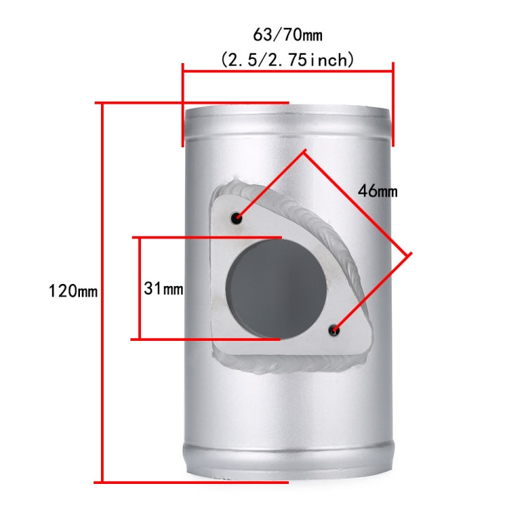 63mm XH-UN608 Car Modified Engine Air Flow Meter Flange Intake Sensor for Mazda Atenza / Axela - Automobiles Sensors by buy2fix | Online Shopping UK | buy2fix