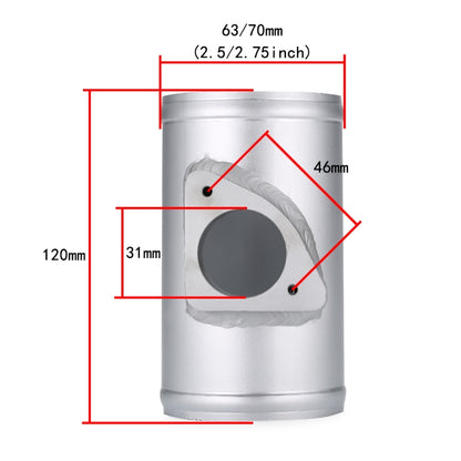 63mm XH-UN608 Car Modified Engine Air Flow Meter Flange Intake Sensor for Mazda Atenza / Axela - Automobiles Sensors by buy2fix | Online Shopping UK | buy2fix