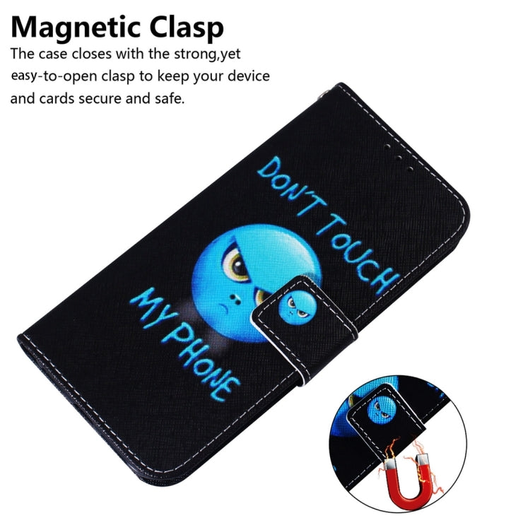 For Tecno Spark 10 Pro Coloured Drawing Flip Leather Phone Case(Anger) by buy2fix