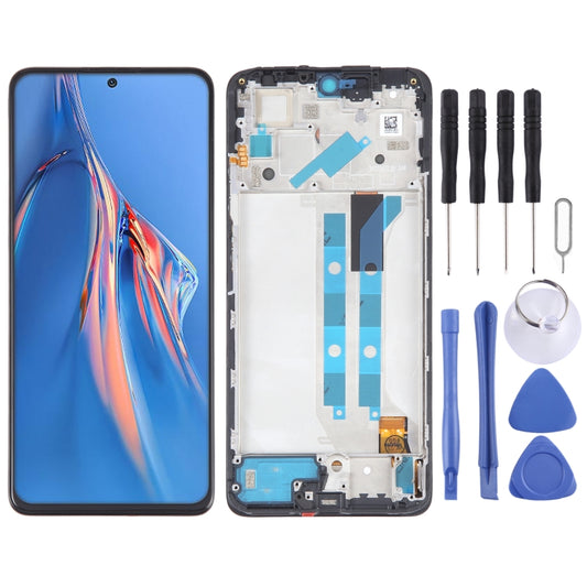 OLED Material LCD Screen For Xiaomi Redmi Note 11E Pro 5G Digitizer Full Assembly with Frame by buy2fix