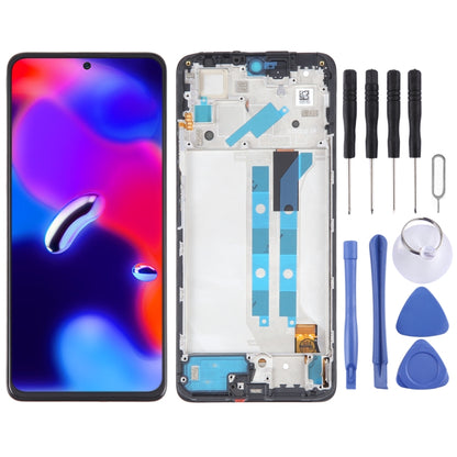 OLED Material LCD Screen For Xiaomi Redmi Note 11 Pro+ 5G India Digitizer Full Assembly with Frame by buy2fix