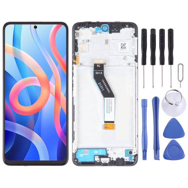 OEM Material LCD Screen For Xiaomi Redmi Note 11T 5G Digitizer Full Assembly with Frame by buy2fix