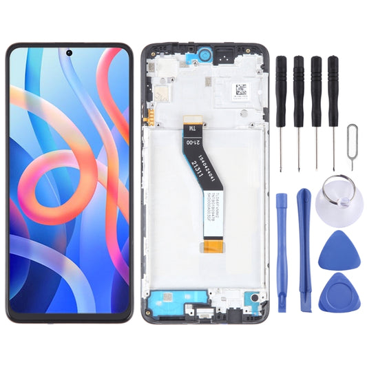 OEM Material LCD Screen For Xiaomi Redmi Note 11T 5G Digitizer Full Assembly with Frame by buy2fix