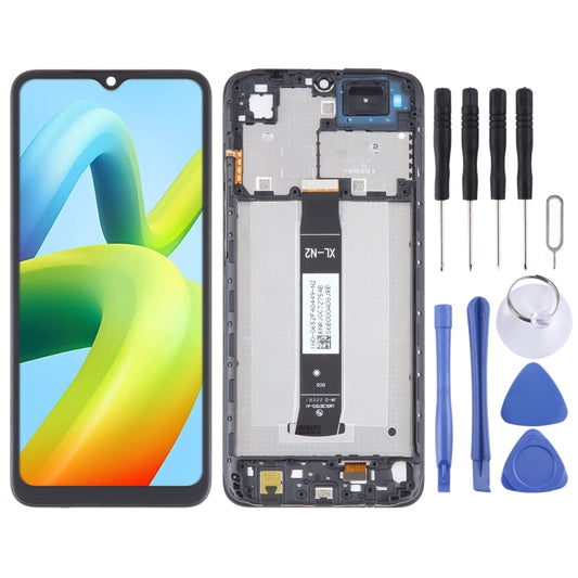 OEM Material LCD Screen For Xiaomi Redmi A1+ Digitizer Full Assembly with Frame by buy2fix