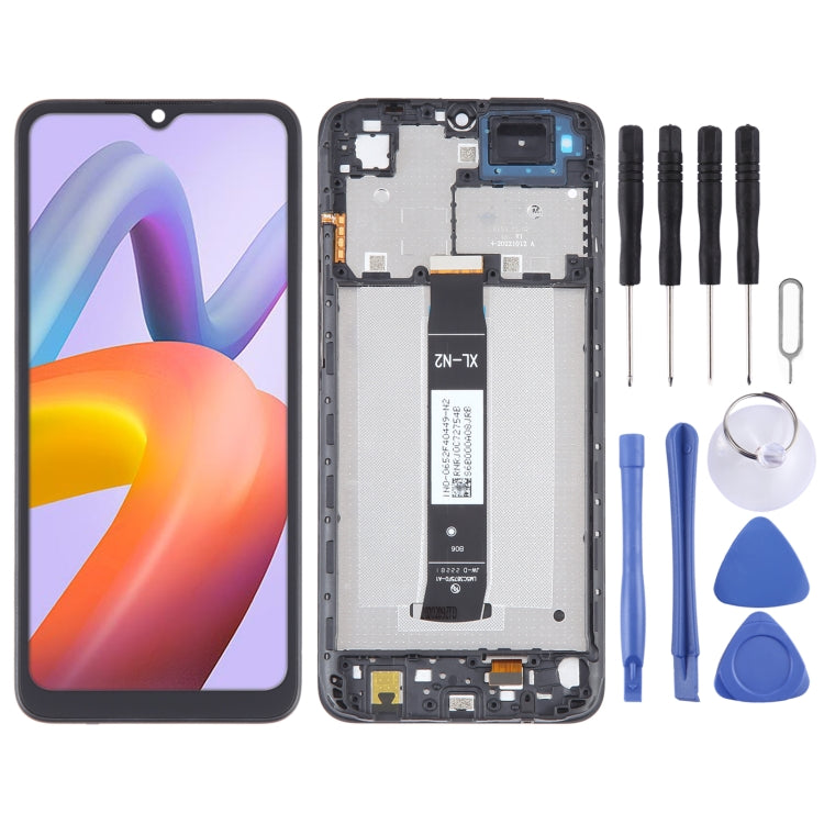 OEM Material LCD Screen For Xiaomi Redmi A2+ Digitizer Full Assembly with Frame by buy2fix