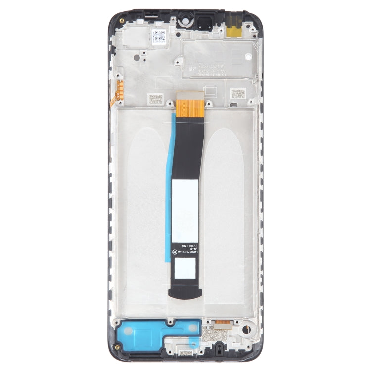 OEM Material LCD Screen For Xiaomi Redmi 10 India Digitizer Full Assembly with Frame by buy2fix