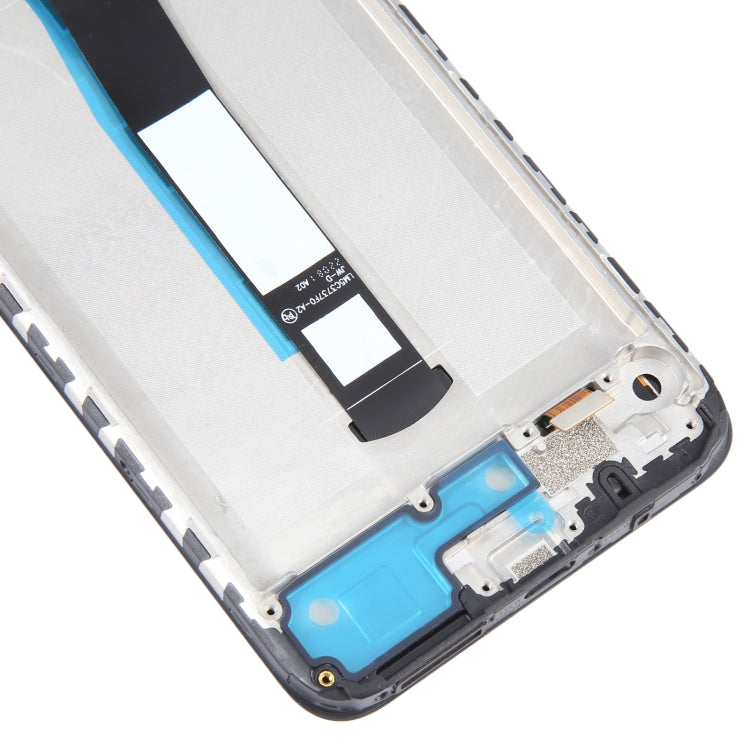 OEM Material LCD Screen For Xiaomi Redmi 10 India Digitizer Full Assembly with Frame by buy2fix