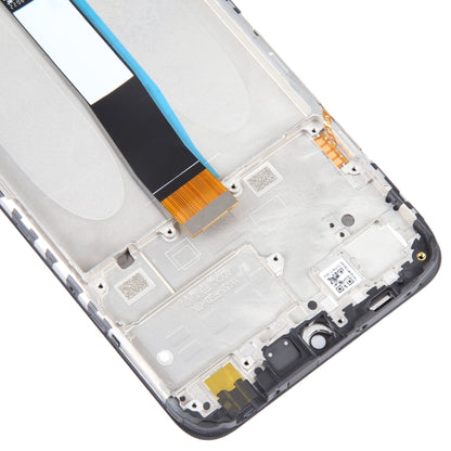 OEM Material LCD Screen For Xiaomi Redmi 10 India Digitizer Full Assembly with Frame by buy2fix