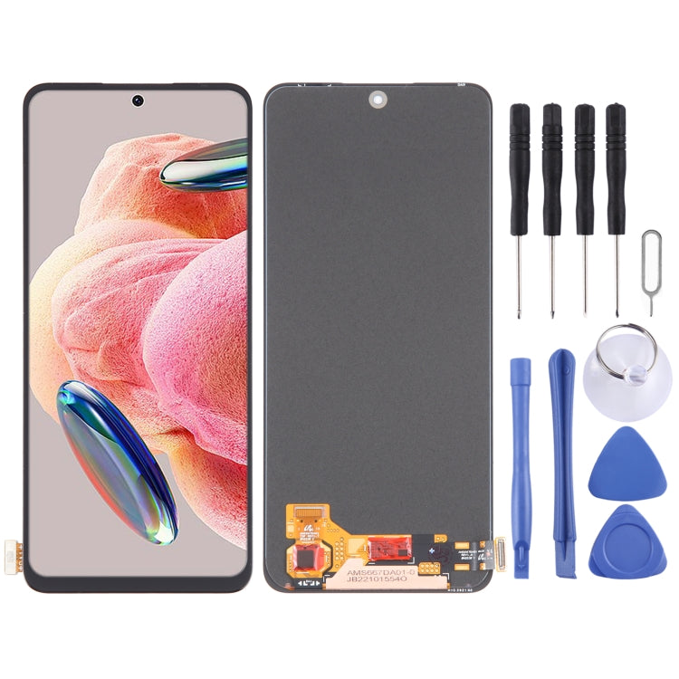 For Xiaomi Redmi Note 12 4G Original AMOLED LCD Screen For with Digitizer Full Assembly by buy2fix