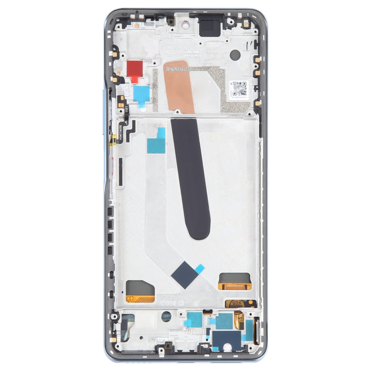 OLED LCD Screen For Xiaomi Poco F3 Digitizer Full Assembly with Frame(Blue) - LCD Screen by buy2fix | Online Shopping UK | buy2fix
