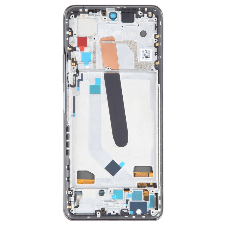 OLED LCD Screen For Xiaomi Redmi K40 Digitizer Full Assembly with Frame(Black) by buy2fix