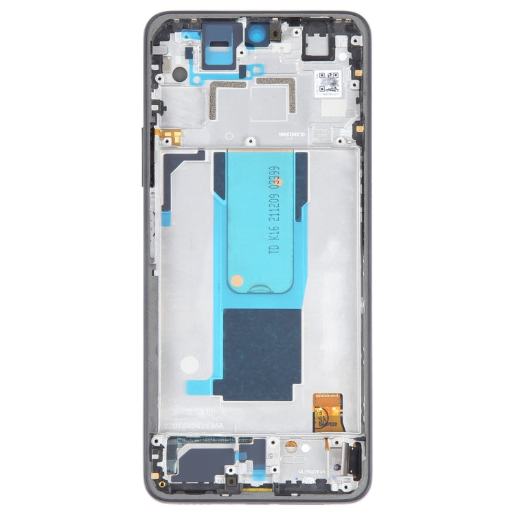 For Xiaomi 11i 5G 2022 LCD Screen Digitizer Full Assembly with Frame(Black) by buy2fix