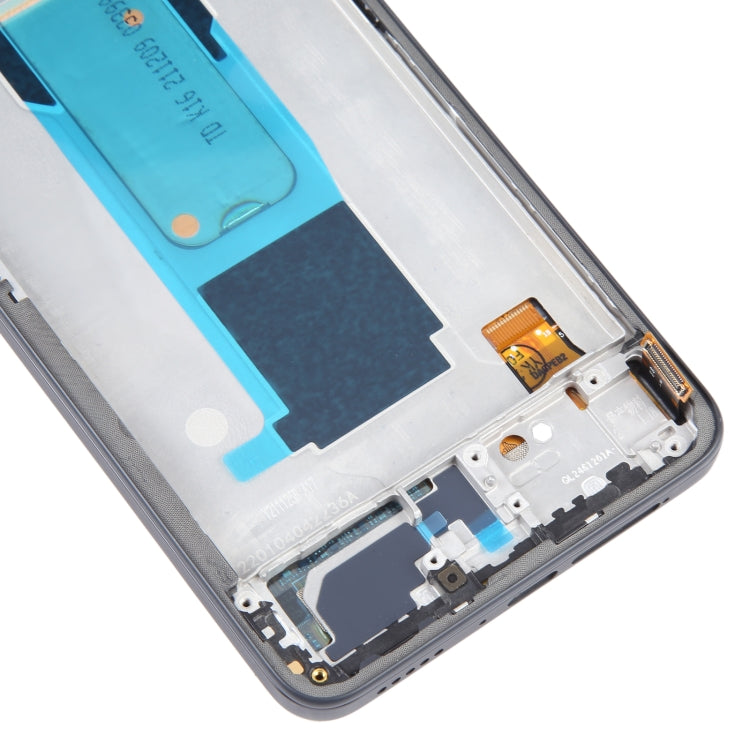 For Xiaomi 11i 5G 2022 LCD Screen Digitizer Full Assembly with Frame(Black) by buy2fix