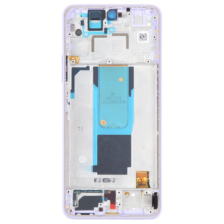 For Xiaomi 11i 5G 2022 LCD Screen Digitizer Full Assembly with Frame(Purple) - LCD Screen by buy2fix | Online Shopping UK | buy2fix