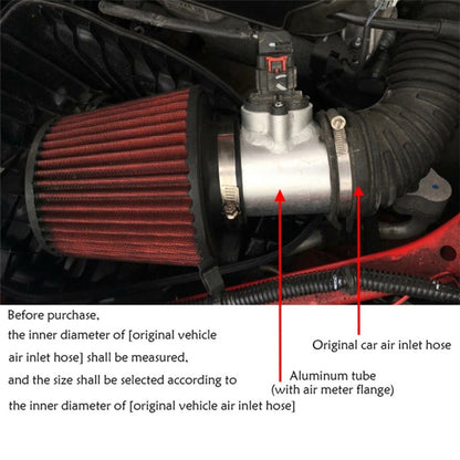 76mm XH-UN603 Car Modified Engine Air Flow Meter Flange Intake Sensor Base for Honda / Toyota / Subaru / Mazda - Air Intake System by buy2fix | Online Shopping UK | buy2fix