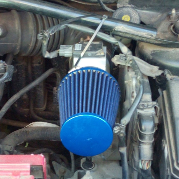 76mm XH-UN601 Car Modified Engine Air Flow Meter Flange Intake Sensor Base for Mitsubishi Lancer - Air Intake System by buy2fix | Online Shopping UK | buy2fix