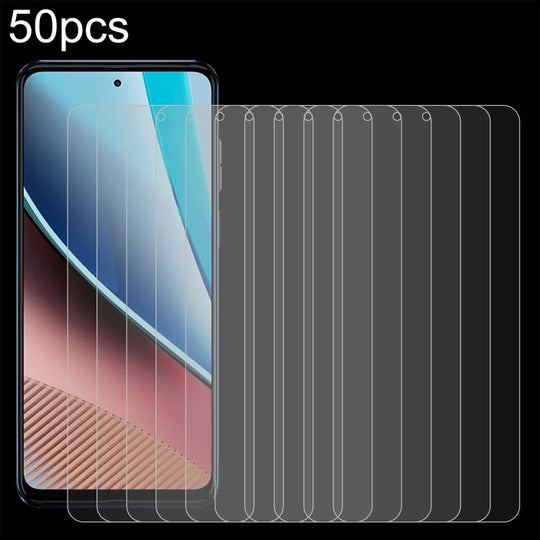 For Motorola Moto G Stylus 2023 4G 50pcs 0.26mm 9H 2.5D Tempered Glass Film
