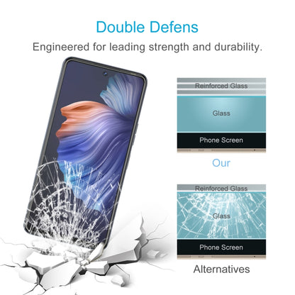For TECNO camon 18T 50pcs 0.26mm 9H 2.5D Tempered Glass Film by buy2fix