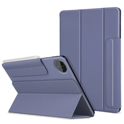 For Huawei Matepad Pro 10.8 3-fold Double-sided Clip Buckle Magnetic Smart Tablet Case(Lavender) - Huawei by buy2fix | Online Shopping UK | buy2fix