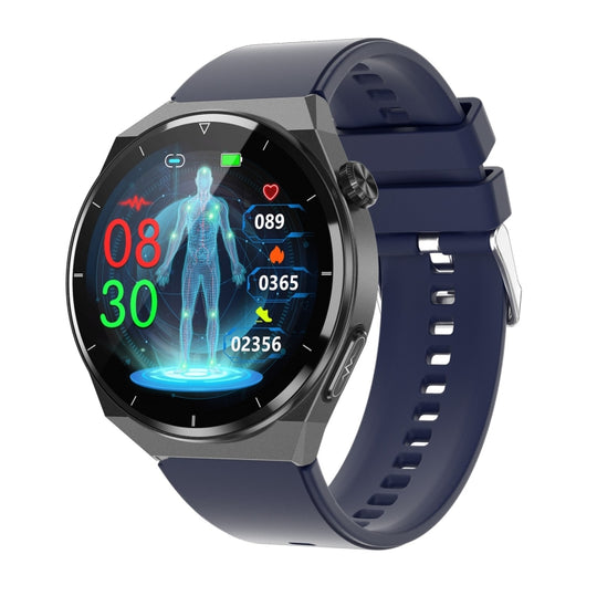 TK20 1.39 inch Silicone Band Smart Watch Supports ECG / Remote Families Care / Body Temperature Monitoring(Blue)