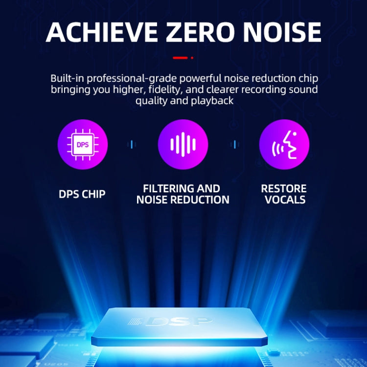 JNN M2 Ultra-thin HD Noise Reduction Intelligent Control Voice Voice Recorder, Capacity:8GB(Black) by JNN