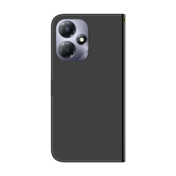 For Infinix Hot 30 Play Imitated Mirror Surface Leather Phone Case(Black) - Infinix Cases by buy2fix | Online Shopping UK | buy2fix