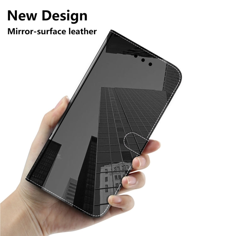 For Infinix Hot 30 Play Imitated Mirror Surface Leather Phone Case(Black) - Infinix Cases by buy2fix | Online Shopping UK | buy2fix