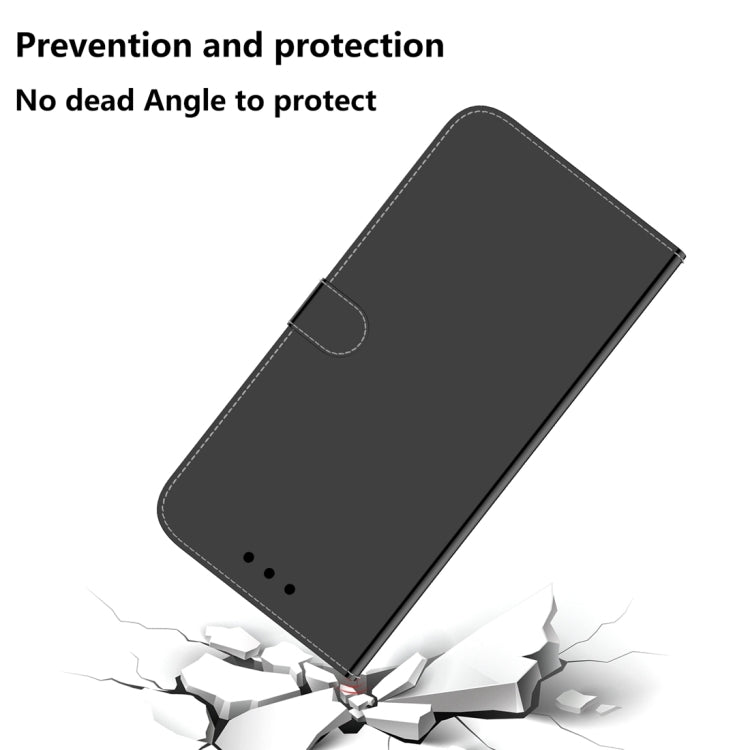 For Infinix Hot 30 Play Imitated Mirror Surface Leather Phone Case(Black) - Infinix Cases by buy2fix | Online Shopping UK | buy2fix