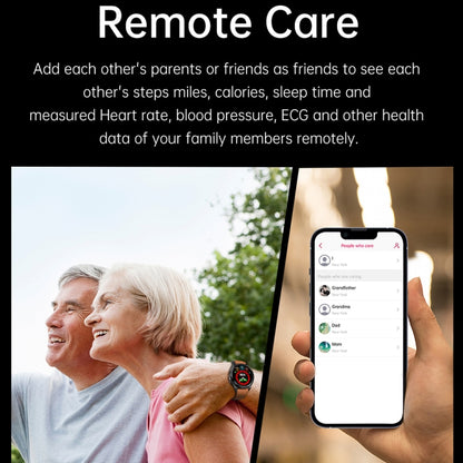 TK22 1.39 inch IP67 Waterproof Silicone Band Smart Watch Supports ECG / Non-invasive Blood Sugar(Red) by buy2fix