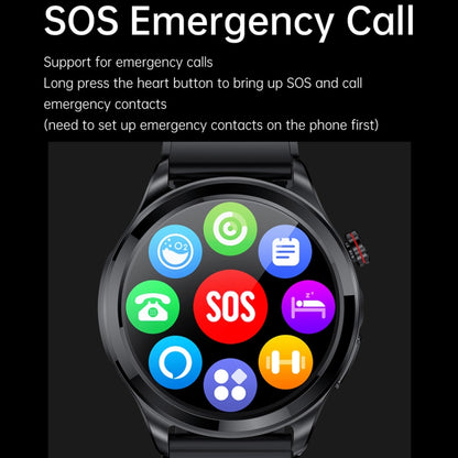 TK22 1.39 inch IP67 Waterproof Silicone Band Smart Watch Supports ECG / Non-invasive Blood Sugar(Red) by buy2fix