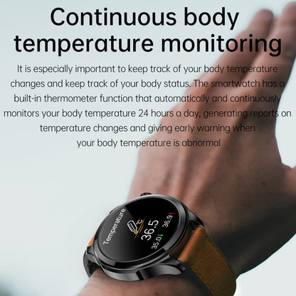 TK22 1.39 inch IP67 Waterproof Silicone Band Smart Watch Supports ECG / Non-invasive Blood Sugar(Blue) by buy2fix