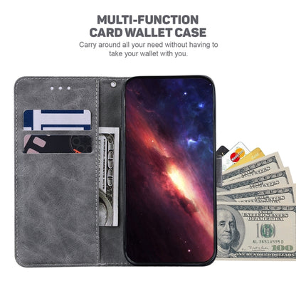 For Infinix Note 30 Geometric Embossed Leather Phone Case(Grey) - Infinix Cases by buy2fix | Online Shopping UK | buy2fix