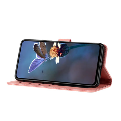 For Xiaomi 13 Flower Embossing Pattern Leather Phone Case(Pink) - Xiaomi Cases by buy2fix | Online Shopping UK | buy2fix