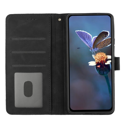 For Xiaomi Redmi Note 11 Pro 5G Global Flower Embossing Pattern Leather Phone Case(Black) by buy2fix