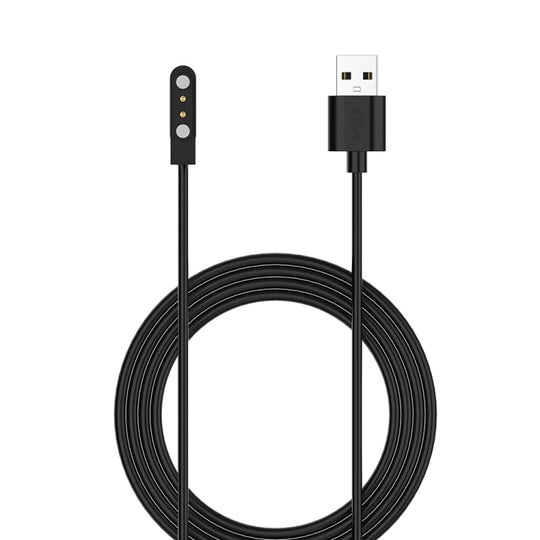 For Kieslect Smart Watch K10 / K11 Smart Watch Magnetic Charging Cable, Length:60cm(Black)