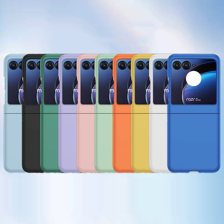 For Motorola Razr 40 Ultra / Razr 2023 Skin Feel PC Phone Case(Orange) - Motorola Cases by buy2fix | Online Shopping UK | buy2fix