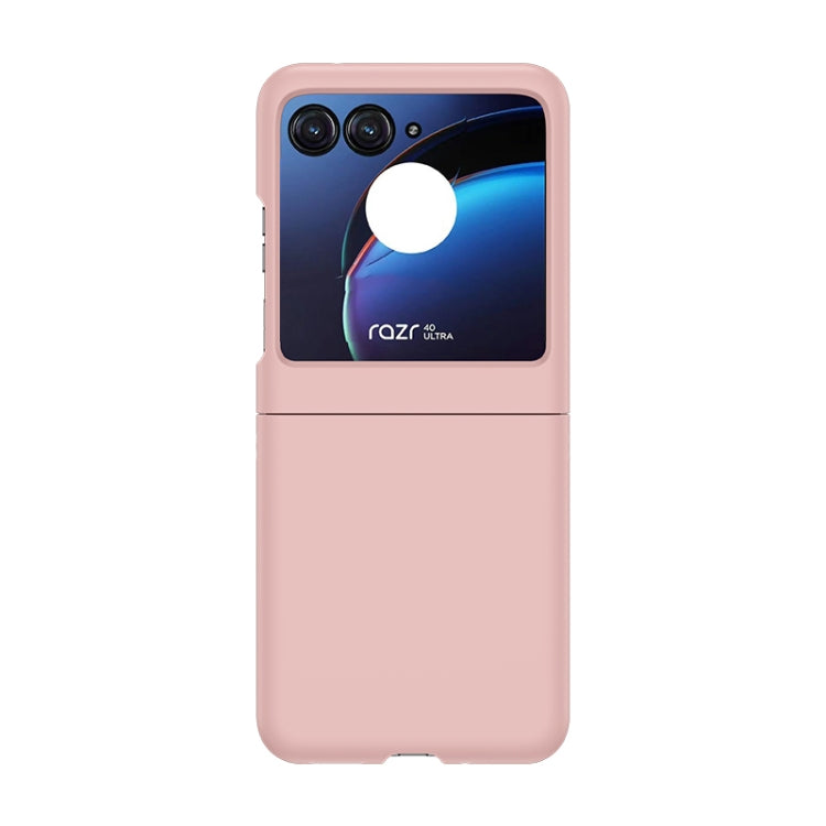 For Motorola Razr 40 Ultra / Razr 2023 Skin Feel PC Phone Case(Pink) - Motorola Cases by buy2fix | Online Shopping UK | buy2fix