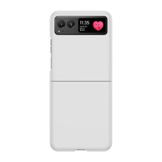For Motorola Razr 40 Skin Feel PC Phone Case(White) - Motorola Cases by buy2fix | Online Shopping UK | buy2fix