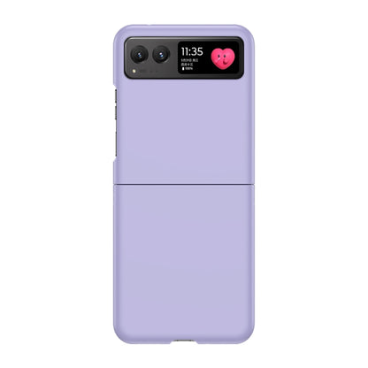 For Motorola Razr 40 Skin Feel PC Phone Case(Sakura Purple) - Motorola Cases by buy2fix | Online Shopping UK | buy2fix
