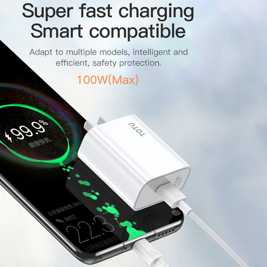 TOTU HC-2-EU 100W USB Port Travel Charger, Specification:EU Plug(White) - USB Charger by TOTUDESIGN | Online Shopping UK | buy2fix