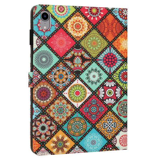 For iPad mini 6 / mini 2024 Painted Leather Smart Tablet Case(Ethnic Style) - iPad mini 6 Cases by buy2fix | Online Shopping UK | buy2fix