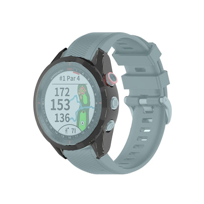 For Garmin Approach S62 Transparent TPU Silicone Watch Case(Transparent Black) - Watch Cases by buy2fix | Online Shopping UK | buy2fix