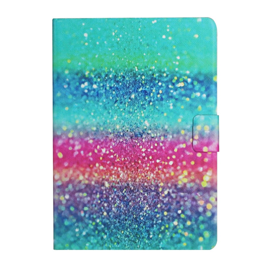 For Lenovo Tab M10 X605F X505 Colored Drawing Pattern Horizontal Flip Leather Case with Holder & Card Slots(Colored Sand) - Lenovo by buy2fix | Online Shopping UK | buy2fix