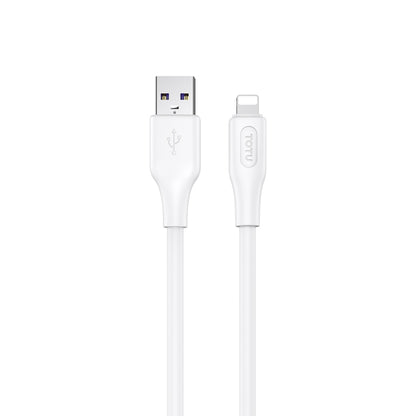 TOTU CB-4 Series USB to 8 Pin Fast Charge Data Cable, Length:1m(White) - Normal Style Cable by TOTUDESIGN | Online Shopping UK | buy2fix