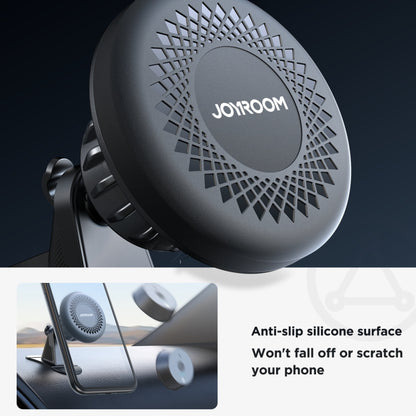 JOYROOM JR-ZS356 Center Console Magnetic Car Phone Holder(Black) - Universal Car Holders by JOYROOM | Online Shopping UK | buy2fix