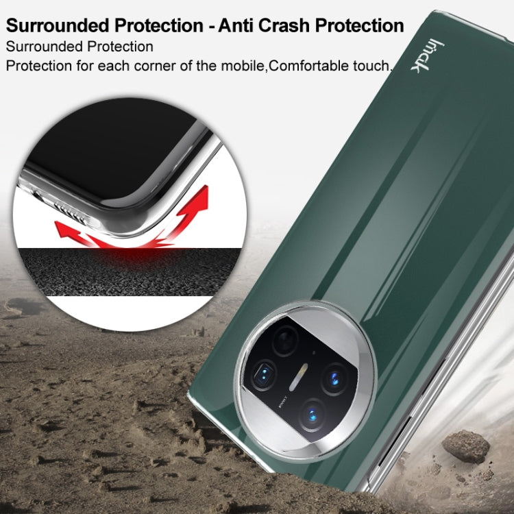 For Huawei Mate X3 imak Wing II Pro Series Wear-resisting Crystal Phone Case(Transparent) - Huawei Cases by imak | Online Shopping UK | buy2fix